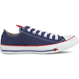 Converse C163308 émail indigo rouge blanc bleu