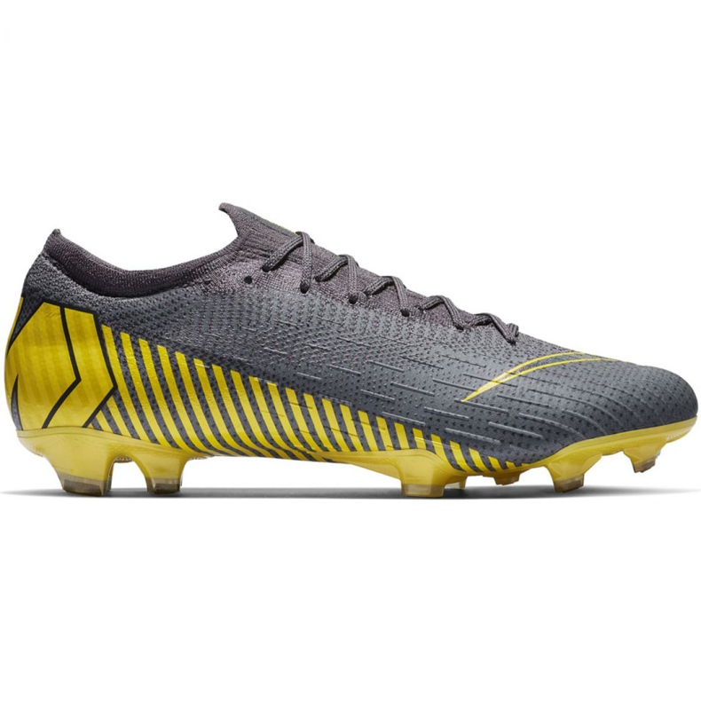 Chaussures de football Nike Mercurial Vapor 12 Elite Fg M AH7380-070 gris gris