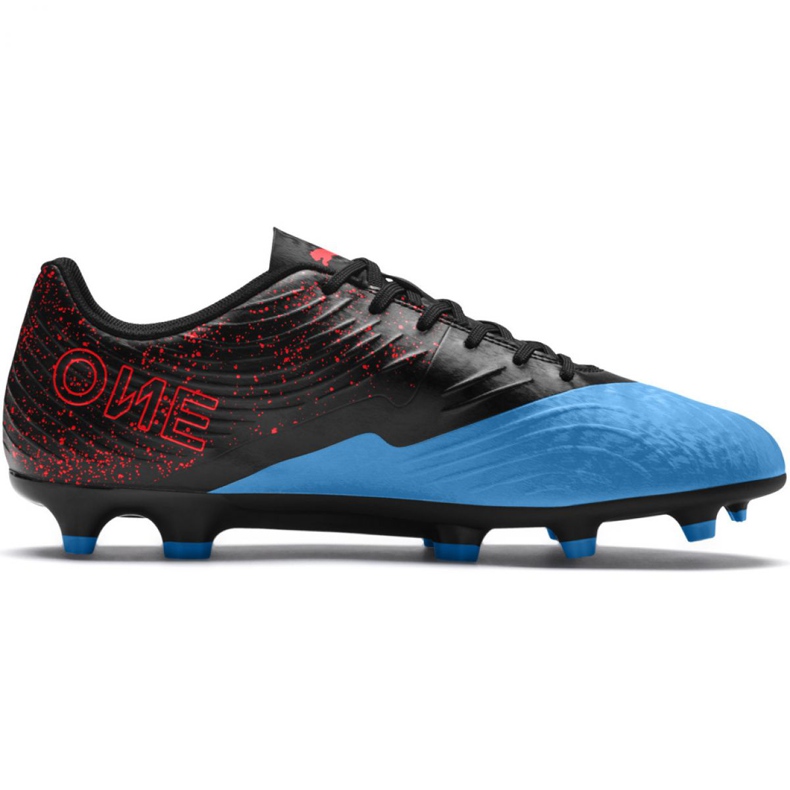 Puma One 19.4 Fg Ag M 105492 01 chaussures de football le noir le noir