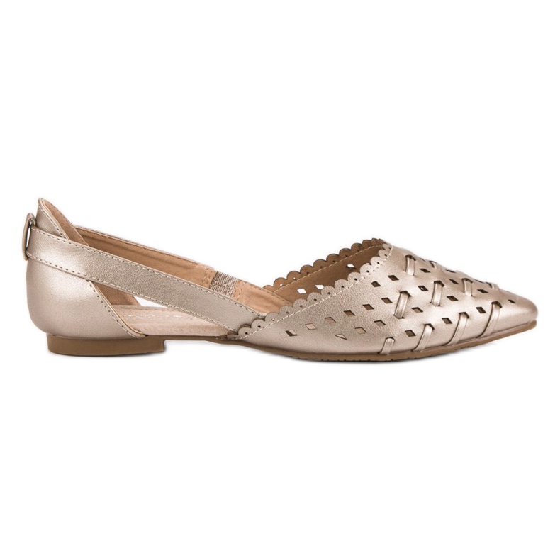 Ballerines élégantes VINCEZA jaune