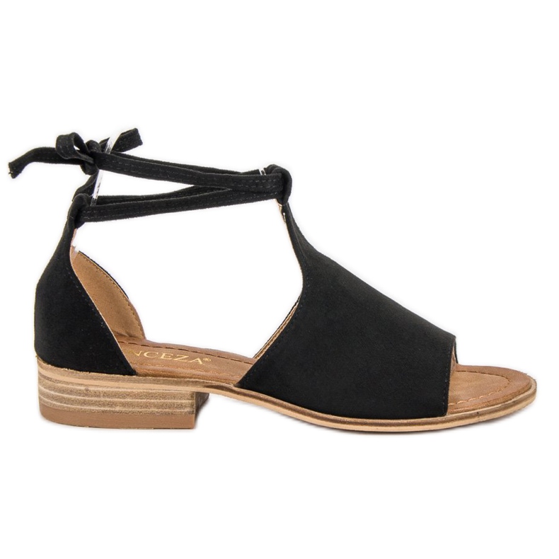 Sandales noires VINCEZA le noir