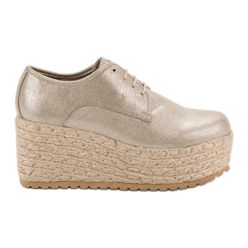 Corina Espadrilles à la mode à la mode jaune