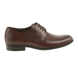 Tur Chaussures en cuir masculin 388 marron brun