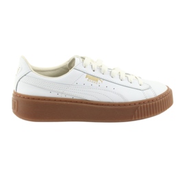 Puma Chaussure pour femme Basket Platform Core W 001 blanche