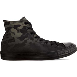 Converse Chuck Taylor All Star Hi C163241 Surplus de terrain Noir le noir vert