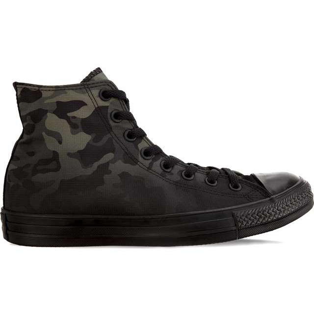 Converse Chuck Taylor All Star Hi C163241 Surplus de terrain Noir le noir vert