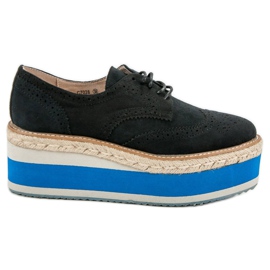 Corina Chaussures compensées à la mode noir