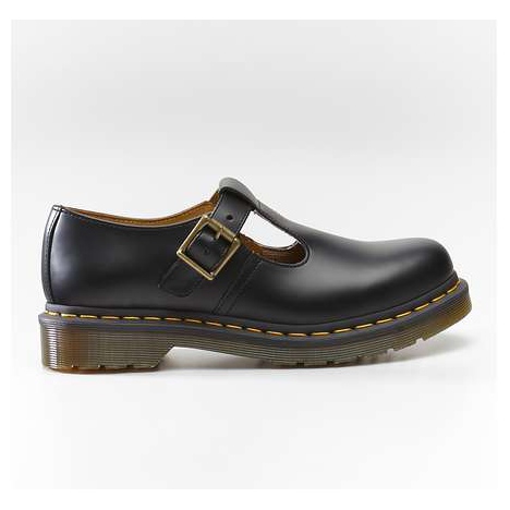 Dr. Martens Polley noir lisse le noir