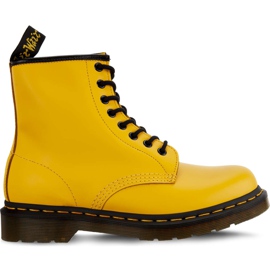 Dr. Martens 1460 icônes d'été lisse jaune orange