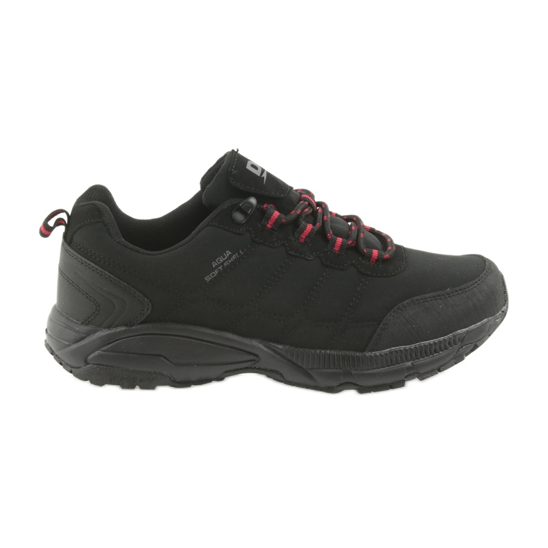 DK 18378 baskets softshell le noir rouge