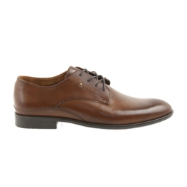 Chaussures à lacets Badura pour hommes 7777 marron brun