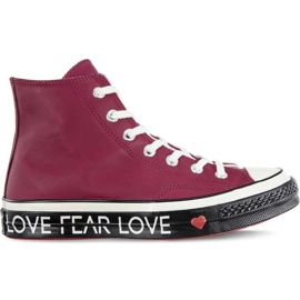 Converse Chuck 70 Rhubarb Aigrette Noir rouge