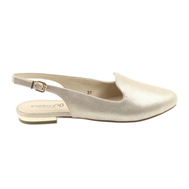 Caprice lordsy chaussures femme dorées 29400