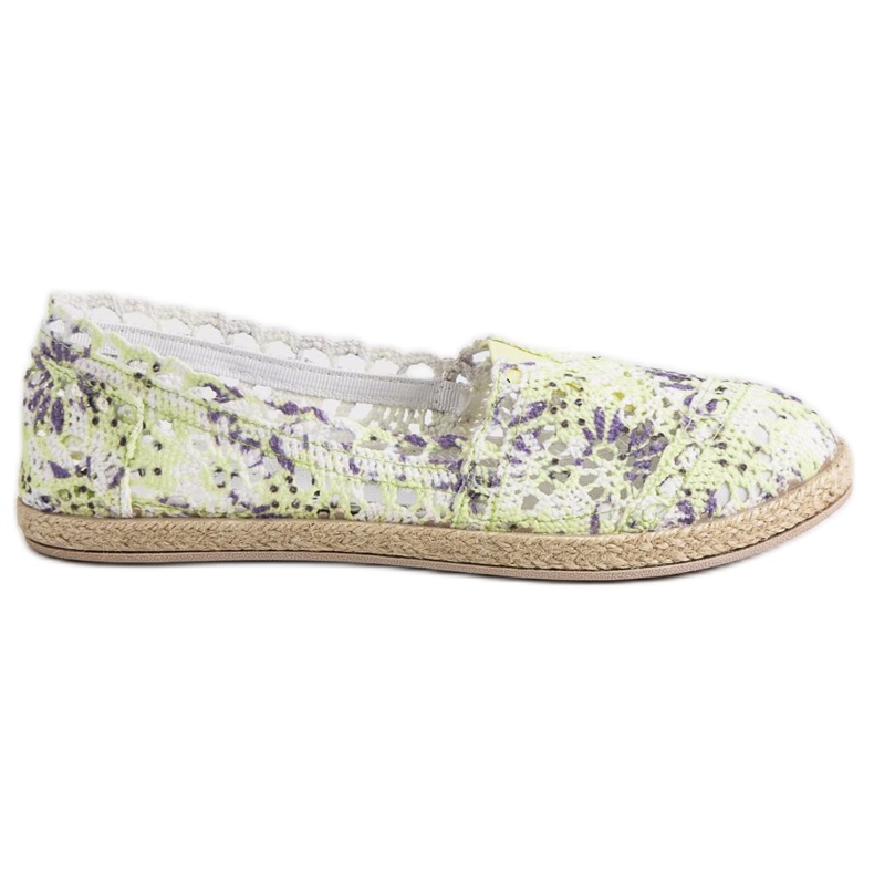 Sweet Shoes Dentelle Slipons multicolore