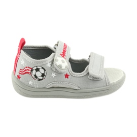 American Club Chaussures enfants pantoufles sandales garçons boule américaine 35/19 noir rouge gris