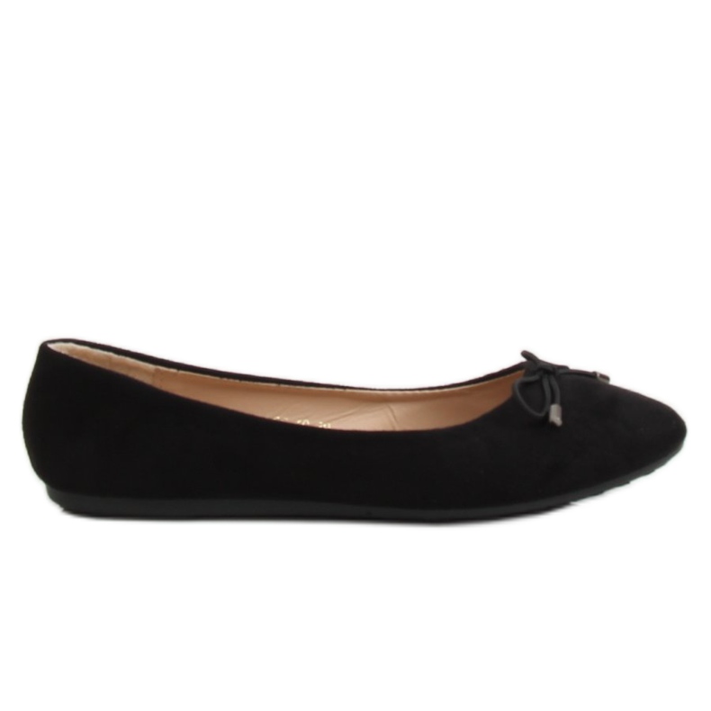 Noir 3C-10 Ballerines noires pour femme le noir