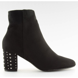 Bottines noires 3098 Black II-GAT le noir