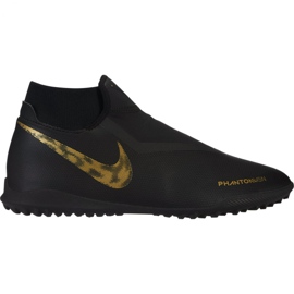 Nike Phantom Vsn Academy Df Tf M AO3269-077 chaussures de football noir noir