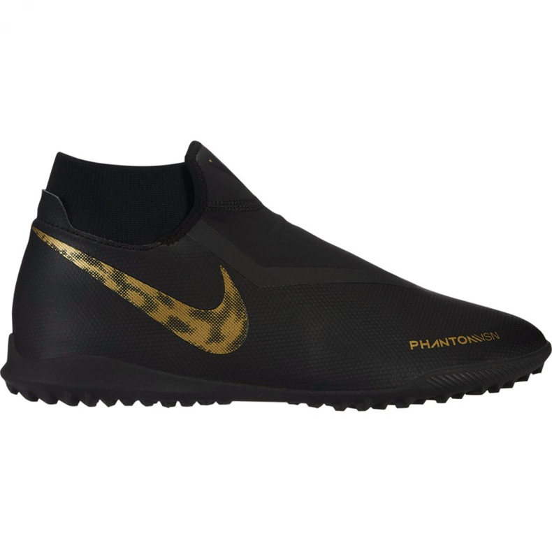Nike Phantom Vsn Academy Df Tf M AO3269-077 chaussures de football le noir le noir