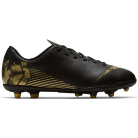 Nike Mercurial Vapor 12 Club Mg Jr AH7350-077 chaussures de football le noir multicolore