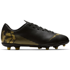 Nike Mercurial Vapor 12 Club Mg Jr AH7350-077 chaussures de football multicolore le noir