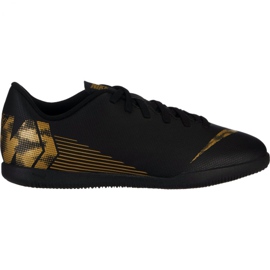 Chaussures d'intérieur Nike Mercurial Vapor X 12 Club Ic Jr AH7354-077 noir noir