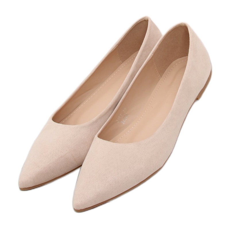 Ballerines femme beiges 3157 Beige