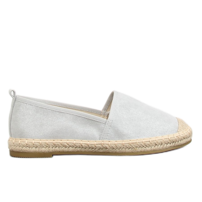Espadrilles grises pour femmes A615-ESP-1 Gris Espadrilles grises pour femmes A615-ESP-1 Gris