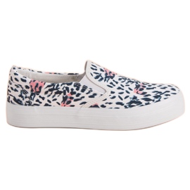 McKey Slipons Avec Motif multicolore