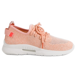 Chaussures de sport aérées rose Chaussures de sport aérées rose
