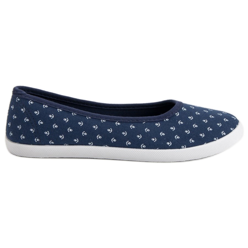 McKey Ballerines de marin bleu