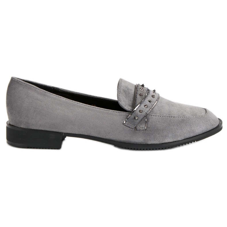 Sergio Todzi Mocassins Gris Avec Strass