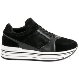 Chaussures de sport confortables noir
