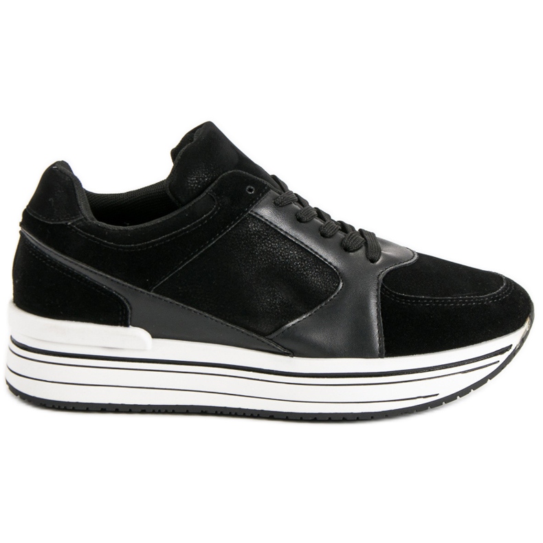 Chaussures de sport confortables le noir