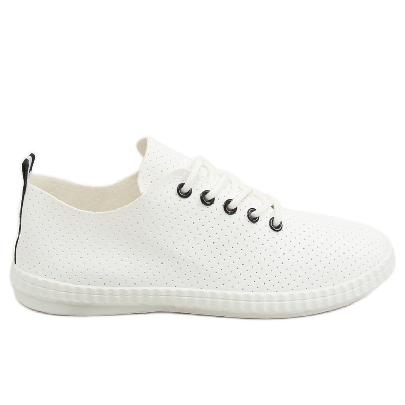 Baskets femme noires et blanches BO-1 Black