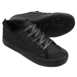 Baskets noires pour femmes BOK-1138 Noir le noir