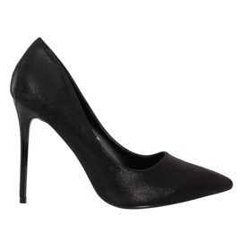 Escarpins noirs pour femmes AT-0596-L Noir le noir