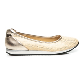 Vices Ballerines de sport serpent jaune