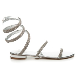 Seastar Sandales design Spirale gris