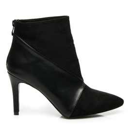Vices Bottes à talons à la mode le noir