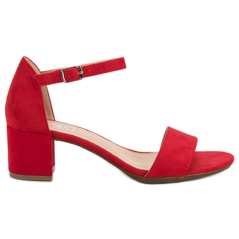 Filippo Sandales à talons hauts rouges