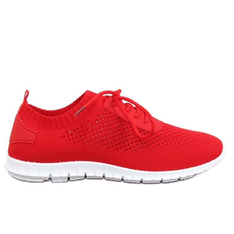 Chaussette rouge chaussures de sport K-379 Rouge Chaussette rouge chaussures de sport K-379 Rouge