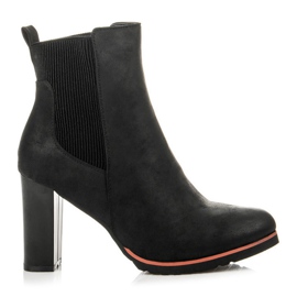 Vices Chaussures d'automne avec élastique noir