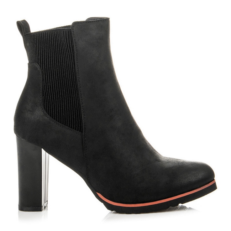 Vices Chaussures d'automne avec élastique le noir