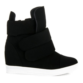 Baskets à la mode noir