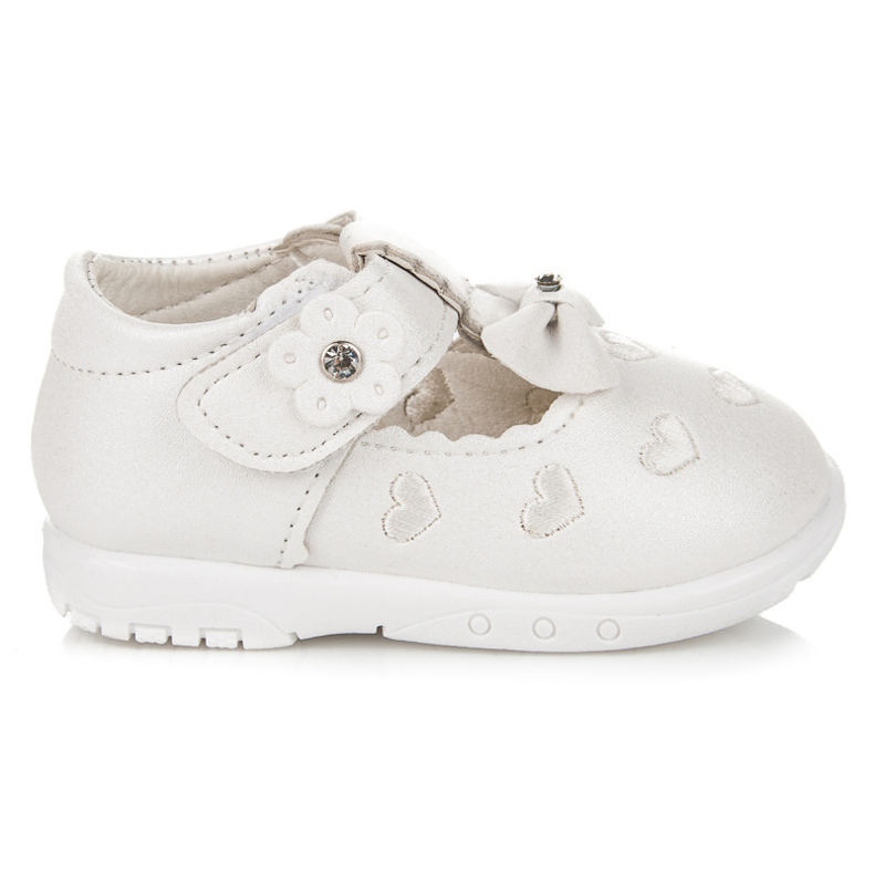 Pantoufles Aux Coeurs blanche