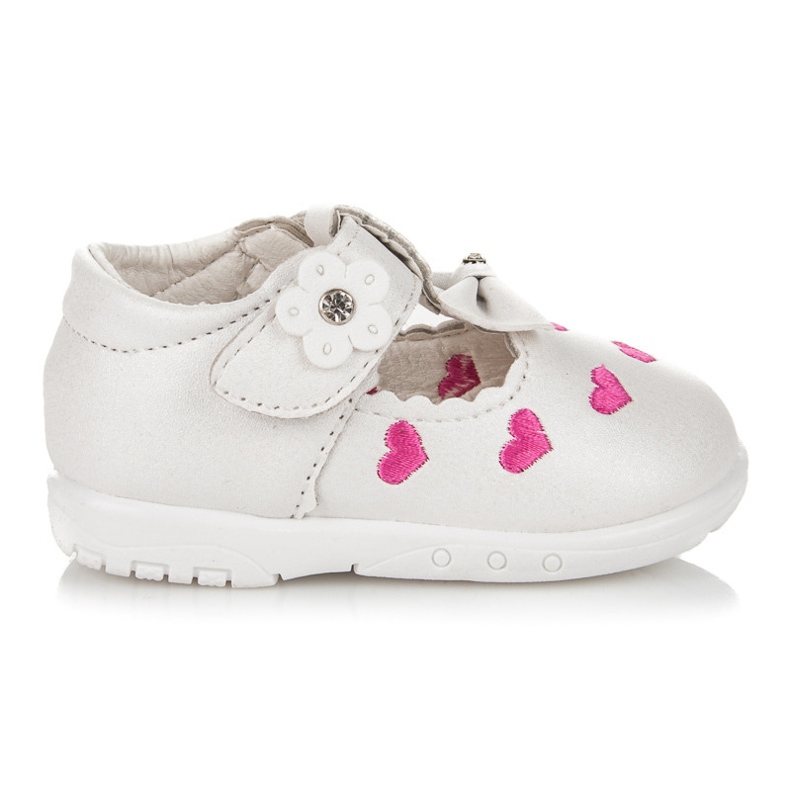 Pantoufles Aux Coeurs blanche