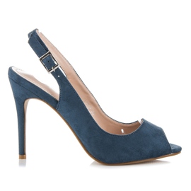 Seastar Chaussures en daim avec boucle bleu