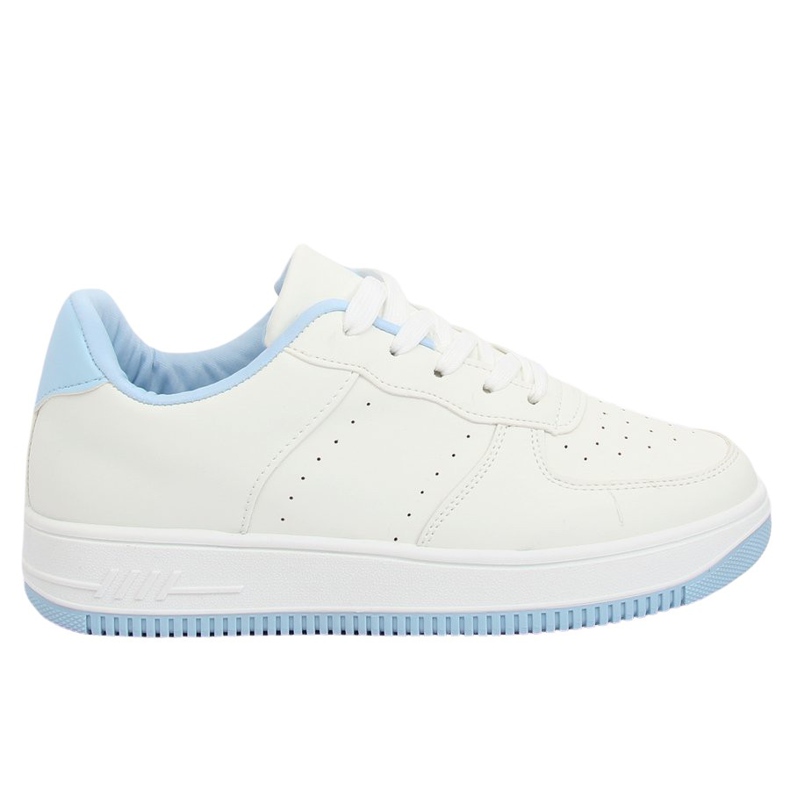 Chaussures de sport LV75P L.BLUE blanches et bleues