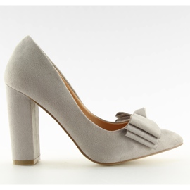 Escarpins sur le poteau gris SY42 Grey II-GAT